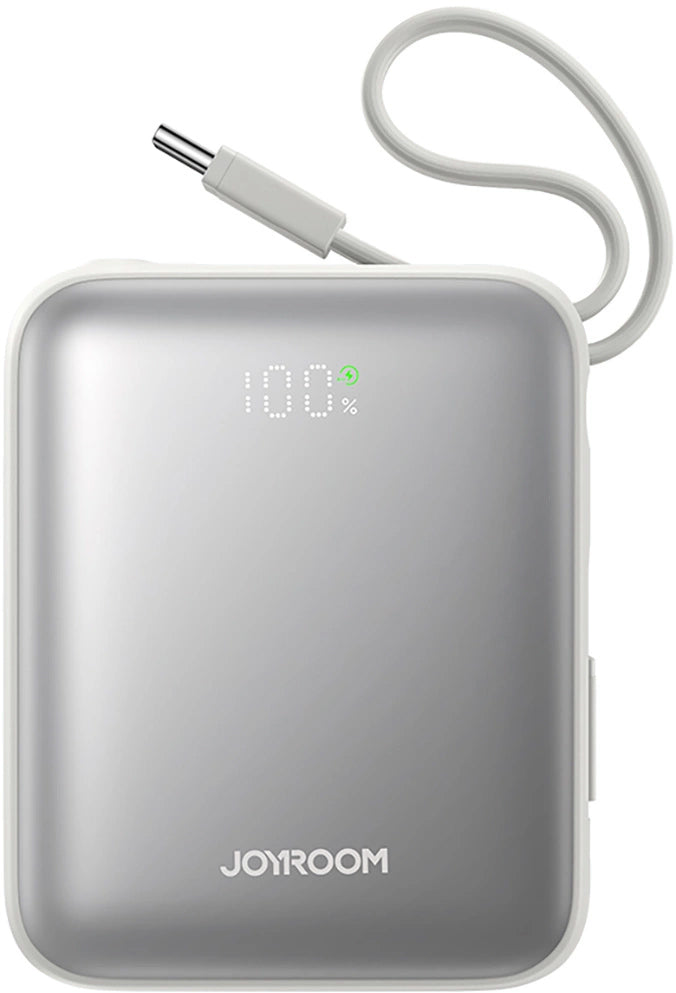 Vanjska baterija Joyroom JR-PBF27, 10000mAh, 22.5W, PD, 1 x Lightning - 2 x USB-C, Bijela