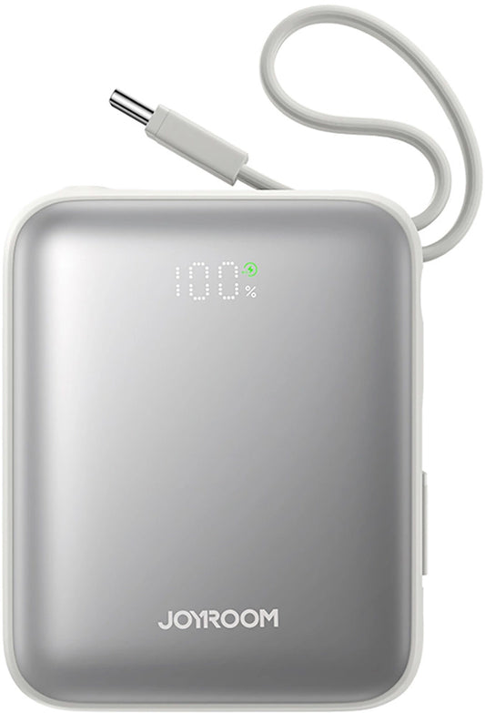 Vanjska baterija Joyroom JR-PBF27, 10000mAh, 22.5W, PD, 1 x Lightning - 2 x USB-C, Bijela