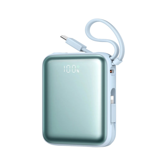 Vanjska baterija Joyroom JR-PBF27, 10000mAh, 22.5W, PD, 1 x Lightning - 2 x USB-C, Plava