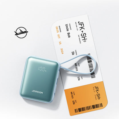 Vanjska baterija Joyroom JR-PBF27, 10000mAh, 22.5W, PD, 1 x Lightning - 2 x USB-C, Plava