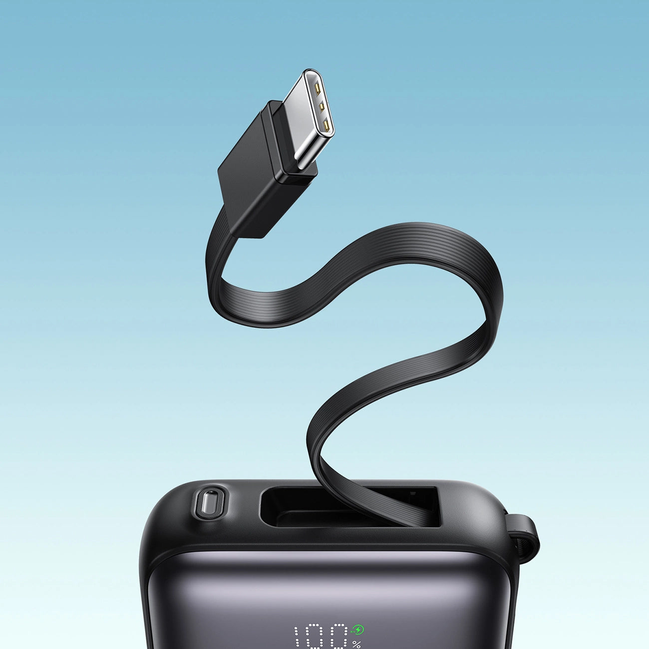 Vanjska baterija Joyroom JR-PBF27, 10000mAh, 22.5W, QC + PD, 1 x Lightning - 2 x USB-C, Crna
