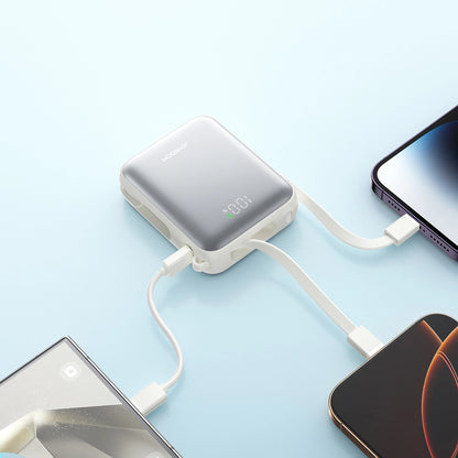 Vanjska baterija Joyroom JR-PBF27, 10000mAh, 22.5W, PD, 1 x Lightning - 2 x USB-C, Bijela