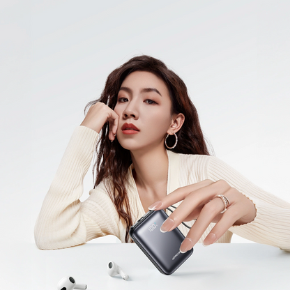 Vanjska baterija Joyroom JR-PBF29, 20000mAh, 22.5W, QC + PD, 1 x Lightning - 2 x USB-C, Crna