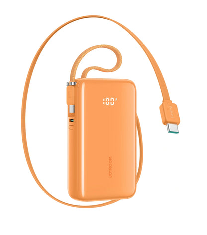 Vanjska baterija Joyroom JR-PR2, 10000mAh, 35W, PD, 3 x USB-C, Narančasta