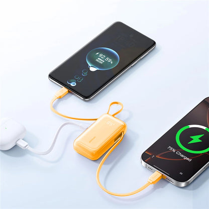 Vanjska baterija Joyroom JR-PR2, 10000mAh, 35W, PD, 3 x USB-C, Narančasta
