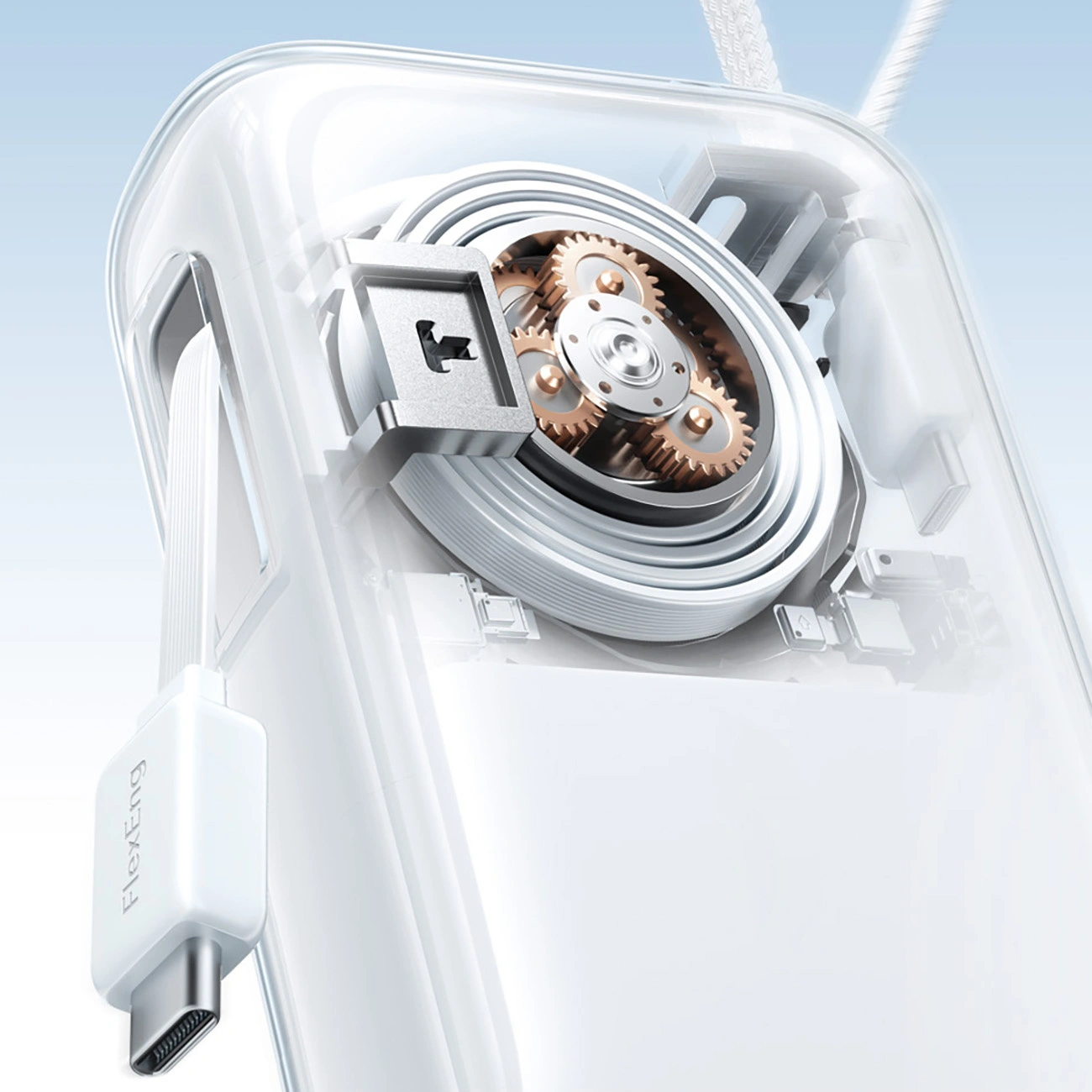 Vanjska baterija Joyroom JR-PR2L, 10000mAh, 35W, QC + PD, 1 x Lightning - 1 x USB-C, Bijela