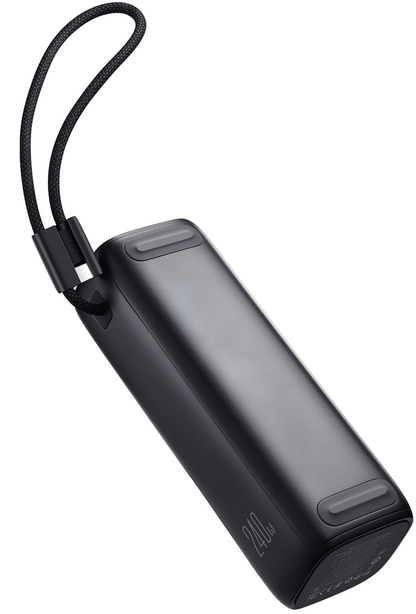 Vanjska baterija Joyroom PODIX PR70, 25000 mAh, 240 W, QC + PD, 1 x USB-A – 3 x USB-C, crna