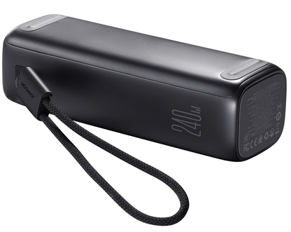 Vanjska baterija Joyroom PODIX PR70, 25000 mAh, 240 W, QC + PD, 1 x USB-A – 3 x USB-C, crna
