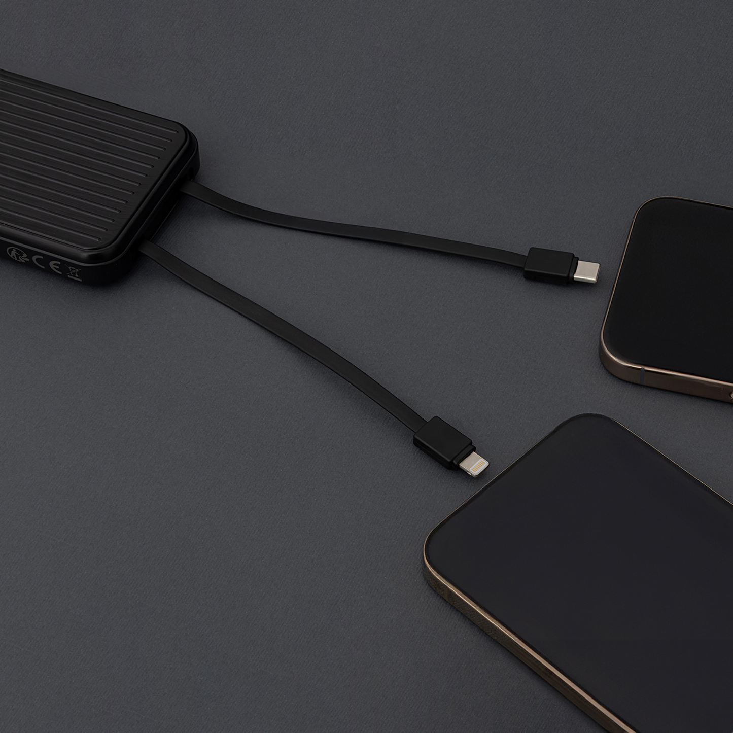 Vanjska baterija MaXlife MXPB-06, 10000mAh, 22.5W, QC + PD, 1 x Lightning - 2 x USB-A - 2 x USB-C, Crna