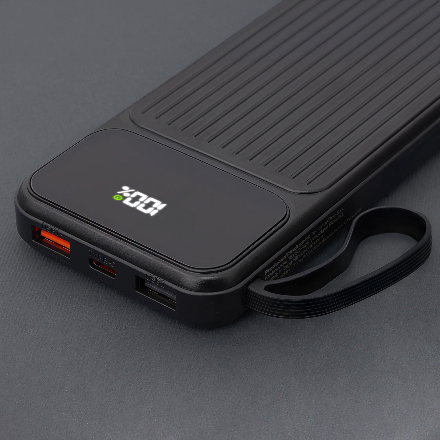 Vanjska baterija MaXlife MXPB-06, 10000mAh, 22.5W, QC + PD, 1 x Lightning - 2 x USB-A - 2 x USB-C, Crna