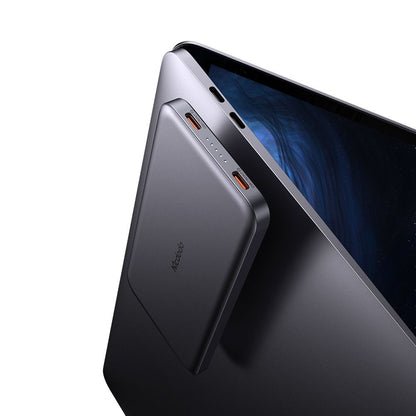 Vanjska bežična baterija McDodo MC-3781 Meta, 10000mAh, 20W, PD + FQI, 1 x QI - 2 x USB-C, Crna