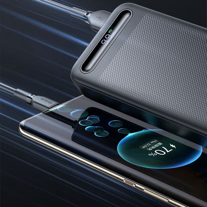 Vanjska baterija McDodo MC-3891 Star, 20000mAh, 22.5W, QC + PD, 2 x USB-A - 1 x USB-C, Crna