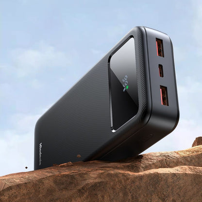 Vanjska baterija McDodo MC-4230, 20000mAh, 22.5W, QC + PD, 2 x USB-A - 1 x USB-C, Crna
