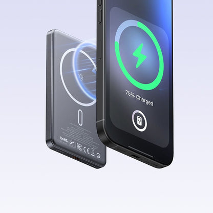 Vanjska baterija Wireless McDodo MC-4641 Meta, 5000mAh, 20W, PD + FQI, 1 x QI - 1 x USB-C, Crna