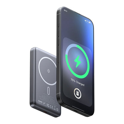 Vanjska baterija Wireless McDodo MC-4651 Meta, 10000mAh, 20W, PD + FQI, 1 x QI - 1 x USB-C, Crna