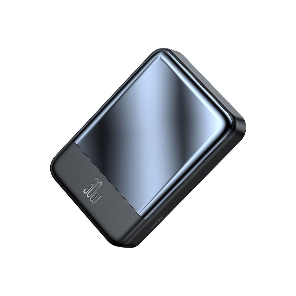 Vanjska baterija Wireless McDodo MC-5931 Ambilight, 10000mAh, 30W, PD + FQI, 1 x QI - 1 x USB-C, Crna