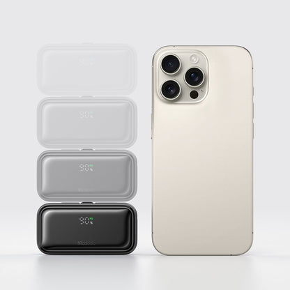 Vanjska baterija McDodo MC-7800 Freekit, 5000mAh, 22.5W, PD, 1 x Lightning - 2 x USB-C, Crna