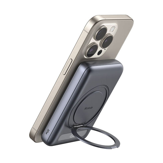 Vanjska baterija Wireless McDodo MC-8371 Meta, 10000mAh, 20W, PD + FQI, 1 x QI - 1 x USB-C, Siva