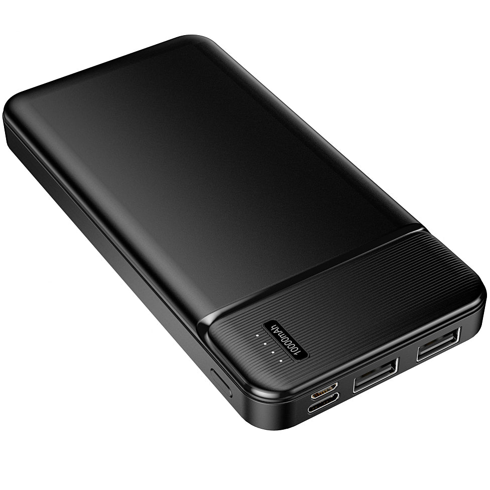Vanjska baterija MaXlife MXPB-01, 10000mAh, 12W, 2 x USB-A, Crna