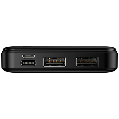 Vanjska baterija MaXlife MXPB-01, 10000mAh, 12W, 2 x USB-A, Crna