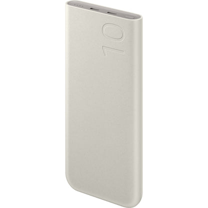 Vanjska baterija Samsung, 10000mAh, 25W, PD, 2 x USB-C, Bež EB-P3400XUEGEU