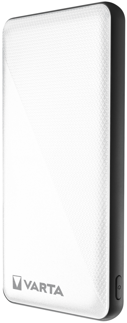 Vanjska baterija Varta Energy, 10000mAh, 15W, 1 x USB-C - 2 x USB-A, Bijela
