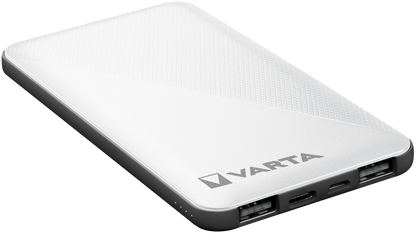 Vanjska baterija Varta Energy, 5000mAh, 15W, 1 x USB-C - 2 x USB-A, Bijela