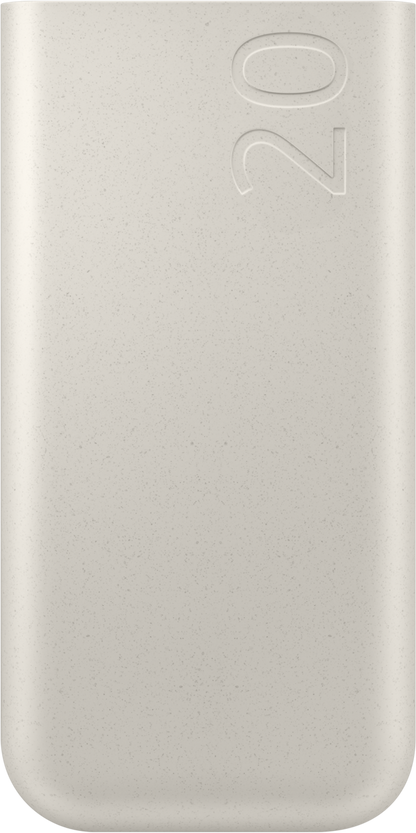 Vanjska baterija Samsung, 20000mAh, 45W, PD, 3 x USB-C, Bež EB-P4520XUEGEU
