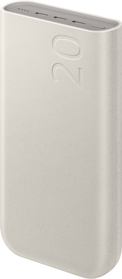 Vanjska baterija Samsung, 20000mAh, 45W, PD, 3 x USB-C, Bež EB-P4520XUEGEU