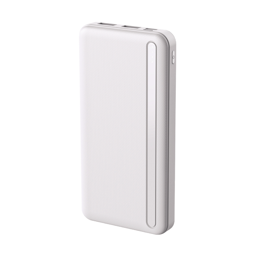 Vanjska baterija Setty PB1-101, 10000mAh, 10W, 2 x USB-A, Bijela