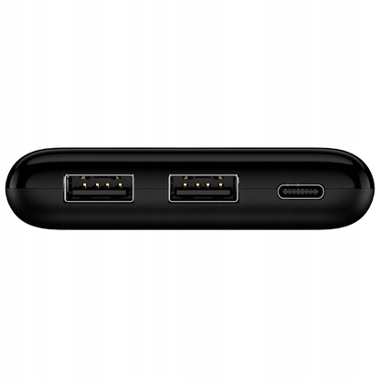 Vanjska baterija Setty SPBL-10, 10000mAh, 10W, 2 x USB-A, Crna