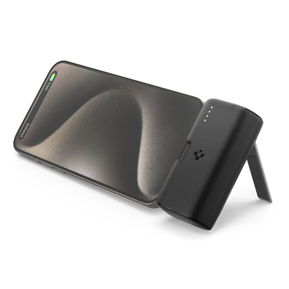Vanjska baterija Spigen, 5000mAh, 22.5W, PD, 1 x USB-C, Crna