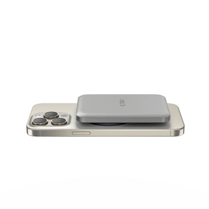 Vanjska baterija Wireless Tech-Protect PB10 LifeMag, 5000mAh, 15W, PD + FQI, 1 x QI - 1 x USB-C, Siva