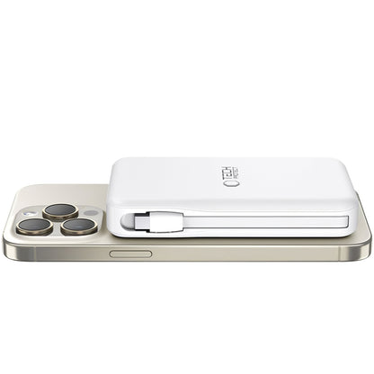 Vanjska baterija Wireless Tech-Protect PB31 LifeMag, 10000mAh, 15W, FQI, 1 x Lightning - 1 x QI - 1 x USB-A - 1 x USB-C, Bijela