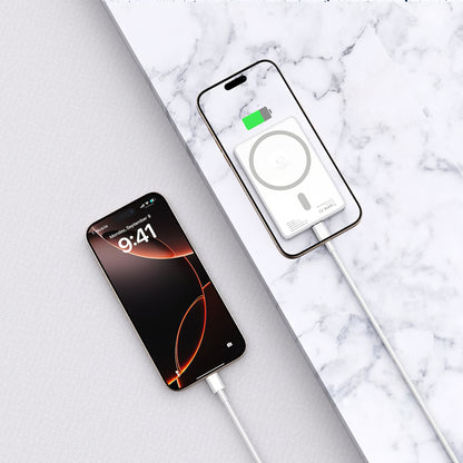 Vanjska baterija Wireless Tech-Protect PB33 LifeMag, 5000mAh, 15W, FQI, 1 x QI - 1 x USB-C, Siva