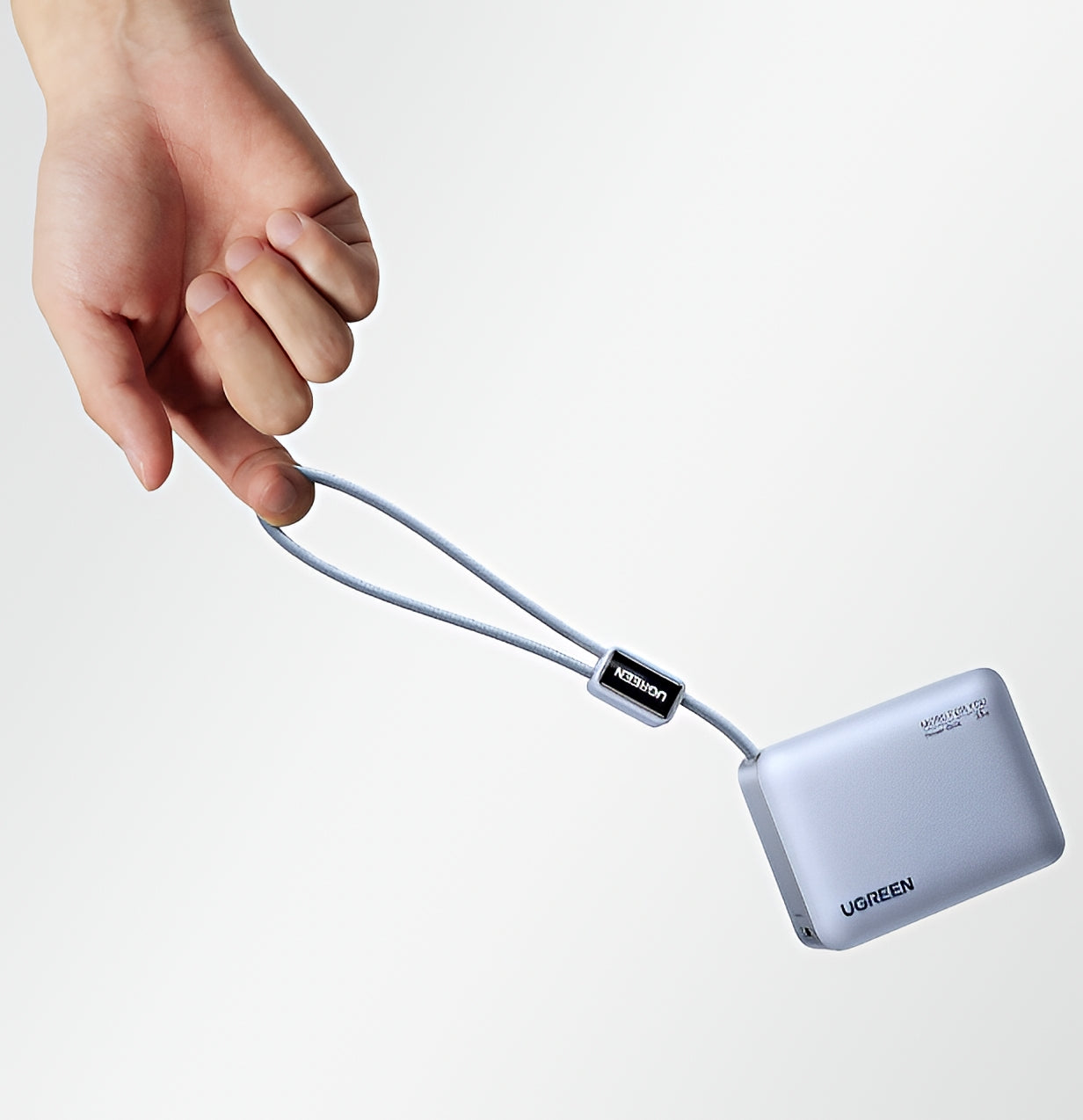 Vanjska baterija UGREEN PB584 (75173B), 10000mAh, 33W, QC + PD, 1 x USB-A - 2 x USB-C, Plava
