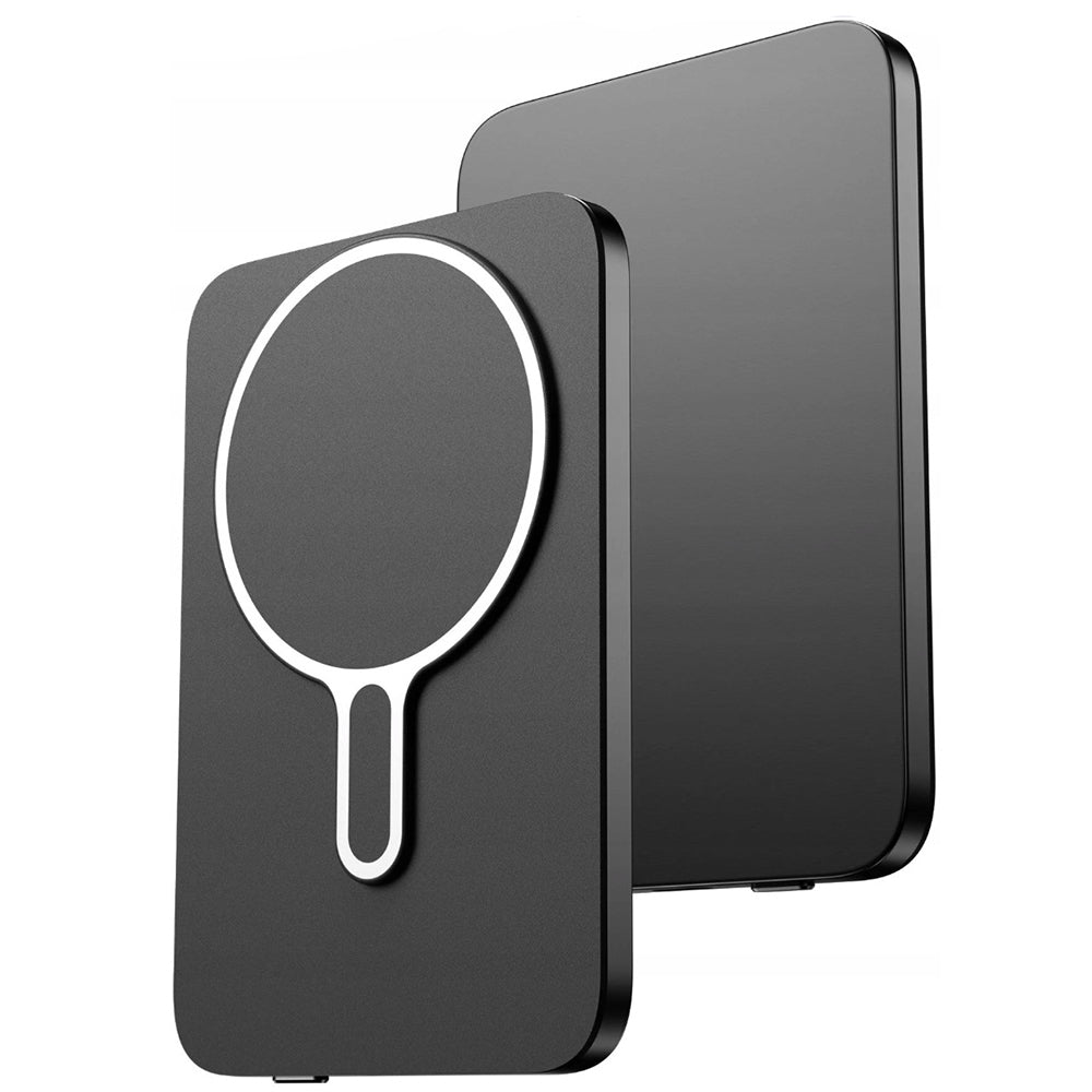 Vanjska baterija Wireless 3MK MagSnap Go, 5000mAh, 20W, PD + FQI, 1 x QI - 1 x USB-C, Siva