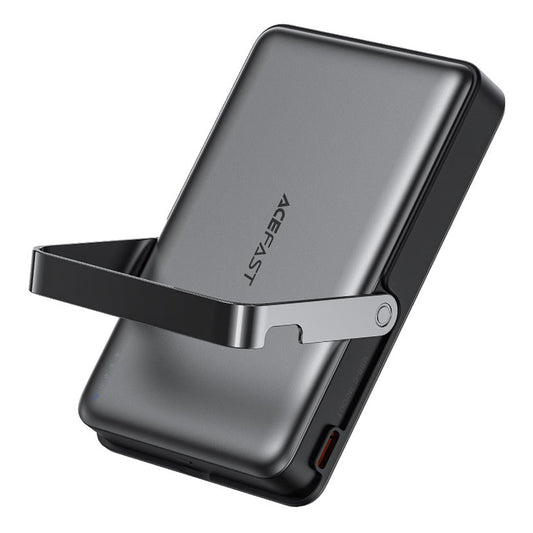 Vanjska baterija Wireless Acefast M17, 10000mAh, 22.5W, PD + FQI, 1 x QI - 1 x USB-C, Crna