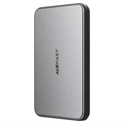 Vanjska baterija Wireless Acefast M30, 5000mAh, 20W, PD + FQI, 1 x QI - 2 x USB-C, Crna