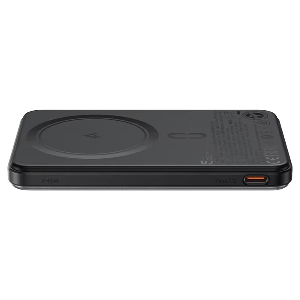 Vanjska baterija Wireless Acefast M30, 5000mAh, 20W, PD + FQI, 1 x QI - 2 x USB-C, Crna