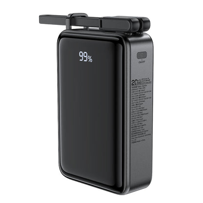 Vanjska baterija Acefast M4, 20000mAh, 67W, PD, 1 x USB-A - 2 x USB-C, Crna