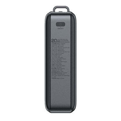 Vanjska baterija Acefast M4, 20000mAh, 67W, PD, 1 x USB-A - 2 x USB-C, Crna