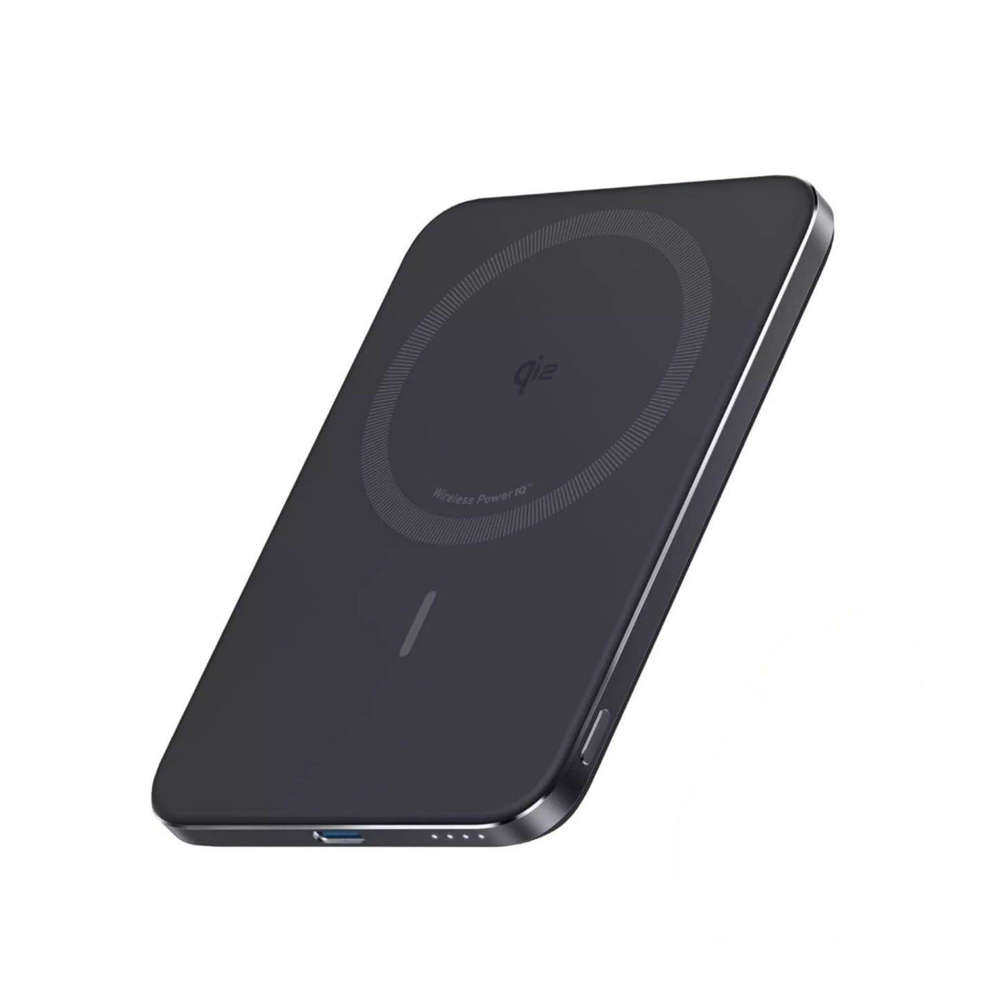 Bežična vanjska baterija Anker Nano, 5000mAh, 20W, PD + FQI, 1 x QI - 1 x USB-C, Crna A1665H11