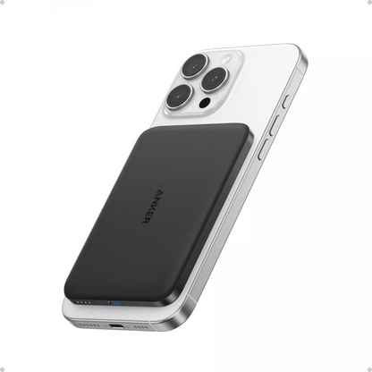 Bežična vanjska baterija Anker Nano, 5000mAh, 20W, PD + FQI, 1 x QI - 1 x USB-C, Crna A1665H11