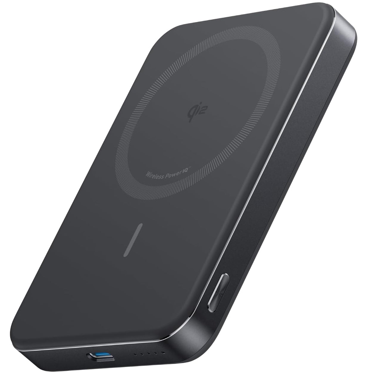 Vanjska baterija Anker MagGo Slim, bežična, 10000mAh, 30W, PD + FQI, 1 x QI - 1 x USB-C, crna A1664H11