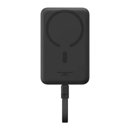 Vanjska baterija Wireless Baseus Magnetic Mini, 10000mAh, 30W, PD + FQI, 1 x QI - 2 x USB-C, Crna P1002210B113-00