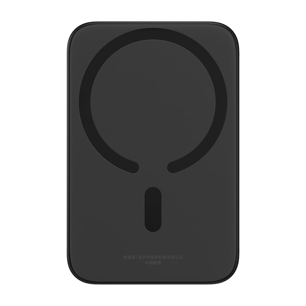 Vanjska bežična baterija Baseus Mini Air, 6000mAh, 20W, PD + FQI, 1 x QI - 1 x USB-C, Crna P10059002113-00