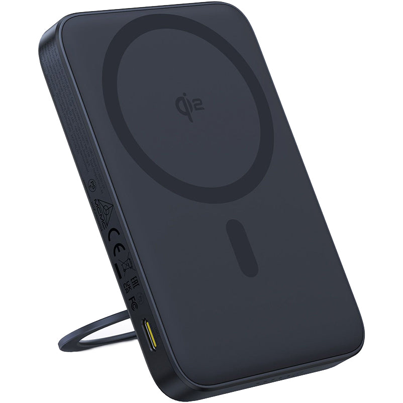 Vanjska bežična baterija Baseus PicoGo, 5000mAh, 20W, PD + FQI, 1 x QI - 1 x USB-C, Crna P10076802123-00