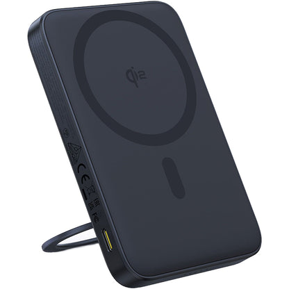 Vanjska bežična baterija Baseus PicoGo, 5000mAh, 20W, PD + FQI, 1 x QI - 1 x USB-C, Crna P10076802123-00
