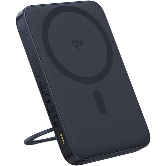 Vanjska bežična baterija Baseus PicoGo, 5000mAh, 20W, PD + FQI, 1 x QI - 1 x USB-C, Crna P10076802123-00